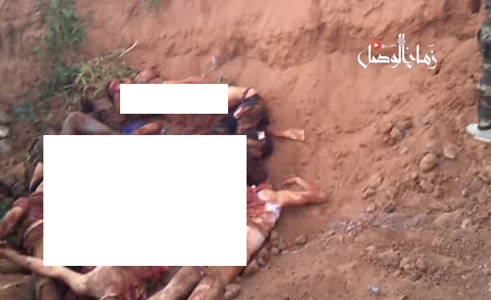 Horrific Videos Show Cremation of Detainees' Bodies by Regime Forces