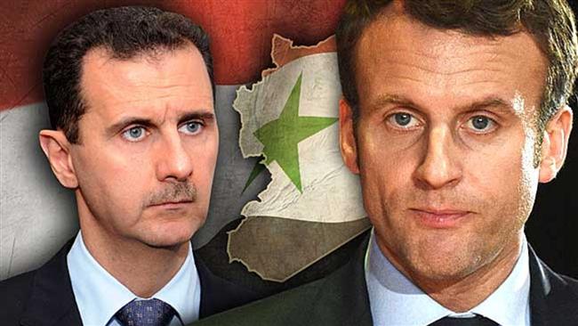 Macron Asked Iraq not to Invite Assad to Baghdad Summit