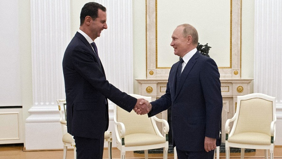 Assad Putin Summit Moscow