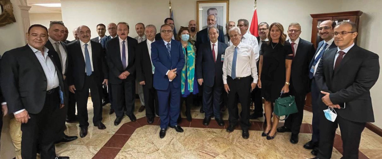 Syrian delegation to UN meetings in New York returns, lands in Egypt for hours Mekdad