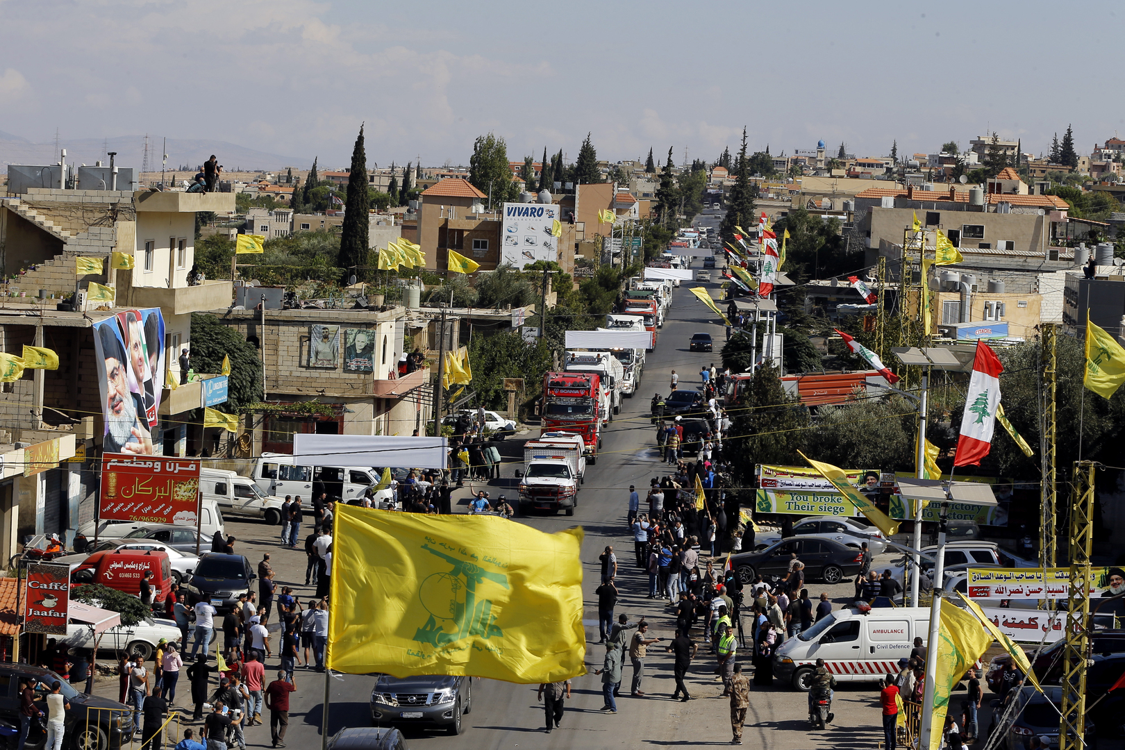 New Iranian Fuel Convoy Enters Lebanon via Syria