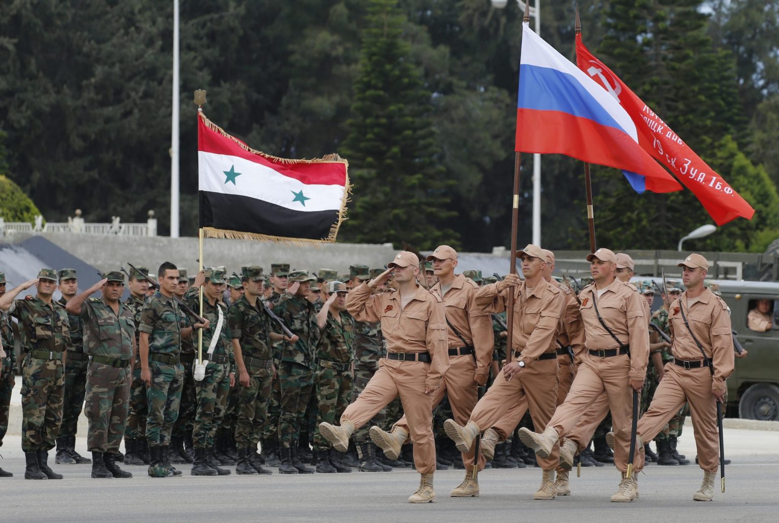Russian-backed Fifth Corps Recruits Young Men in Syria’s Desert