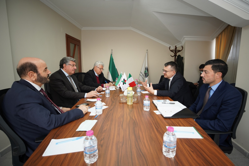 Opposition President Receives Italian Delegation