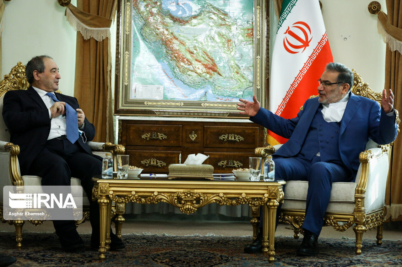Mekdad Discusses Cooperation with Iranian Officials