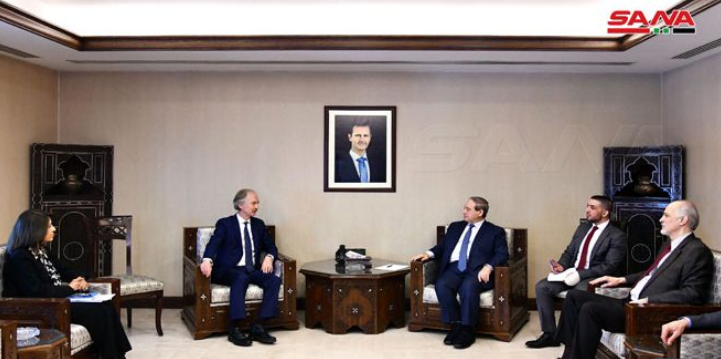 Pedersen Mekdad Syria Syrian Constitutional Talks to Resume: Pedersen
