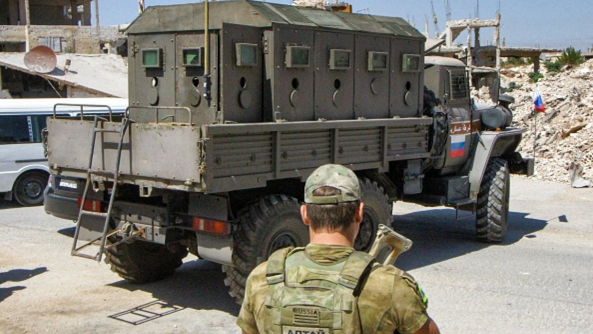 Russian soldiers redeployed from Syria allegedly to fight in Ukraine