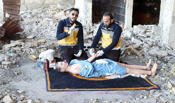 Syria Rescuers Film Tutorial to Aid Ukraine’s First Responders