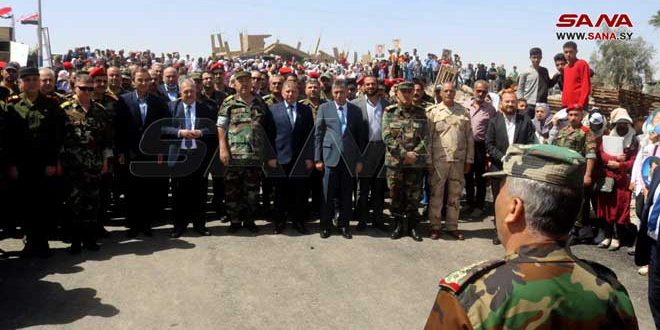 PM Arnous Visits Deir-ez-Zor to Inspect Several Projects