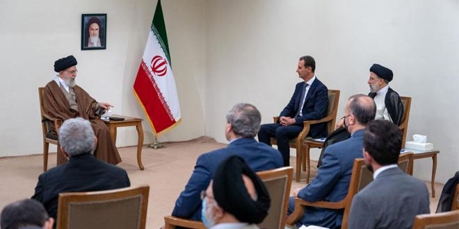 Syria’s Assad Meets Top Iranian Leaders in Surprise Tehran Visit