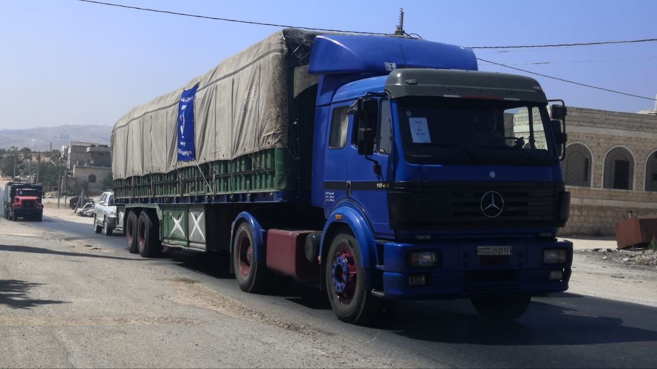 Aid Convoy Enters Idleb Through Assad-controlled Areas