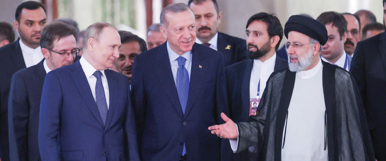 Erdogan Calls for Turkish-Syrian-Russian-Iranian Meeting