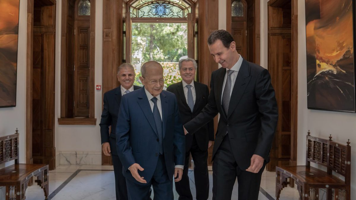 Syria Today – Michel Aoun in Damascus; Italian Fascist Delegation in Syria