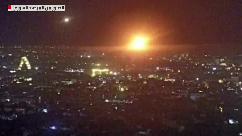 Israel Targets Regime, Iranian Militias Positions in Damascus Countryside