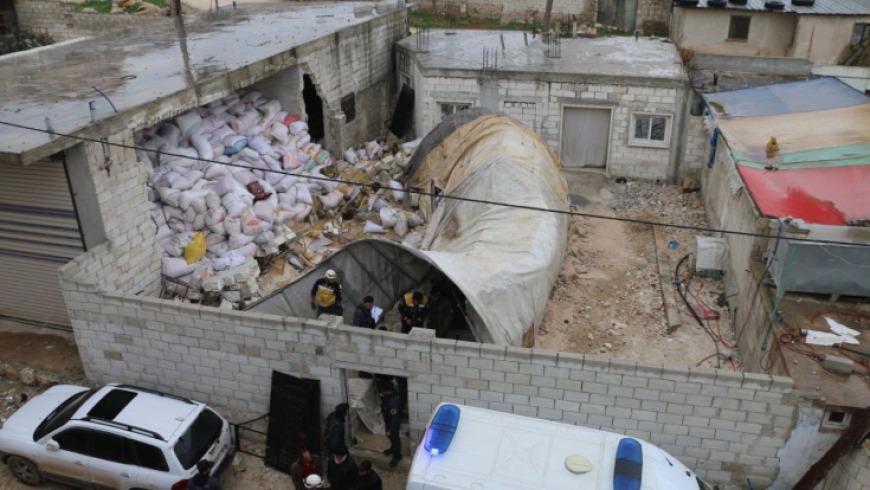 Five Children Died After a Wall Fell on an Educational Tent North of Idleb