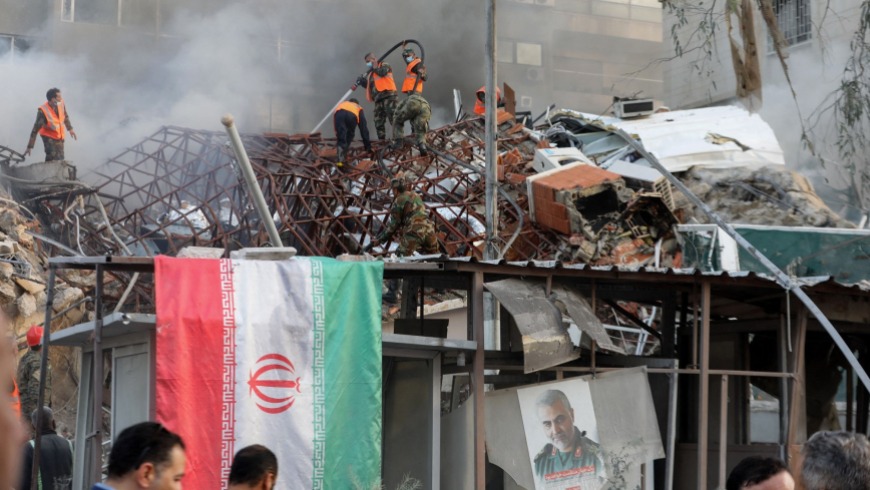 Six Syrians Killed in Iranian Consulate Bombing: Regime Won’t Say Who They Are