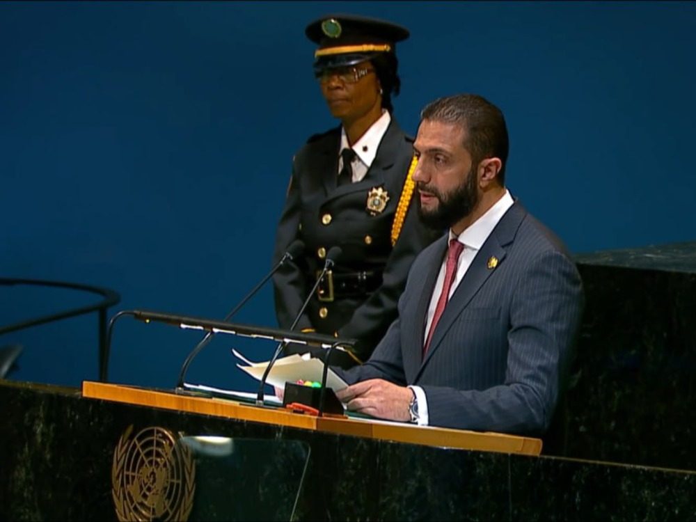 resident Sharaa declared that Syria’s story was entering a new chapter defined by peace, stability and prosperity, following what he described as a "victory in the battle against oppression."