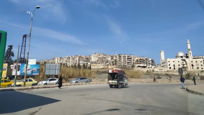 A military source said the Syrian army began targeting the drone launch sites around Deir Hafer after identifying their point of origin.