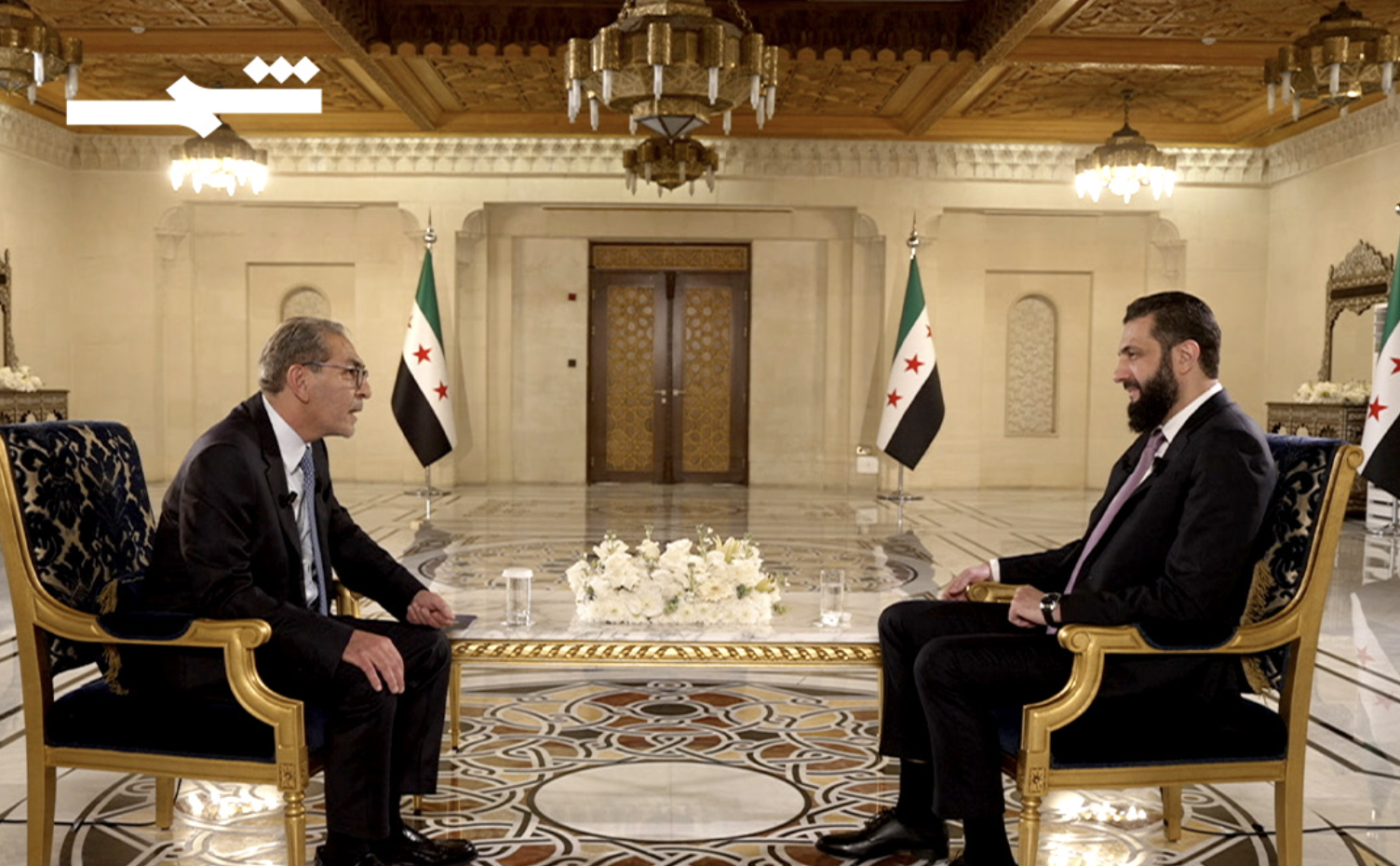 Shams Channel Withholds Interview with Syrian President Sharaa, Triggering Political and Media Controversy; Damascus Responds