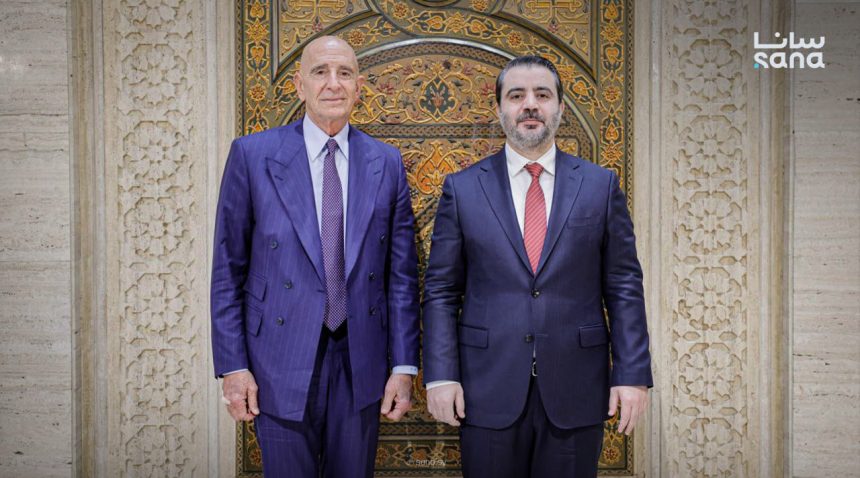 Envoy Barak expressed the interest of major U.S. companies in contributing to Syria’s economic recovery—particularly in the oil and energy sectors—and in opening avenues for international investment.