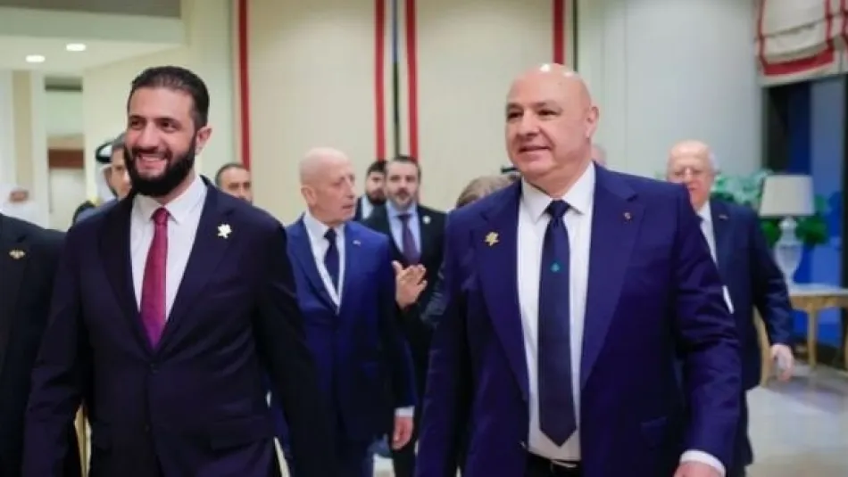 Sharaa stressed that Syria stands ready to contribute to regional defense.