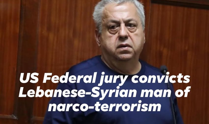 Antoine Kassis, 59, a dual Syrian-Lebanese national, on charges that included operating a transnational drug-trafficking network, conspiring to provide material support to a terrorist organization, and engaging in international money laundering.