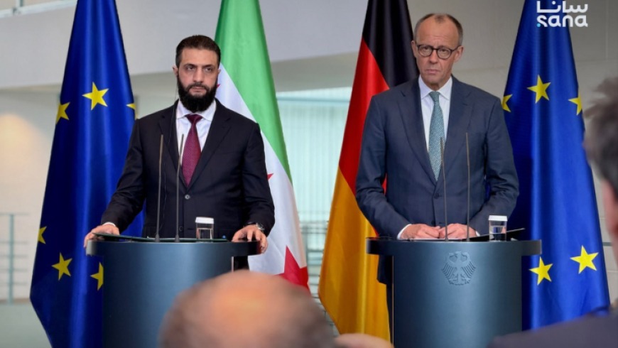 n Berlin, Sharaa also outlined the principles of what he calls the “New Syria” policy.